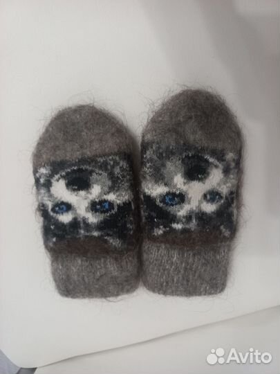 Варежки зимние детские