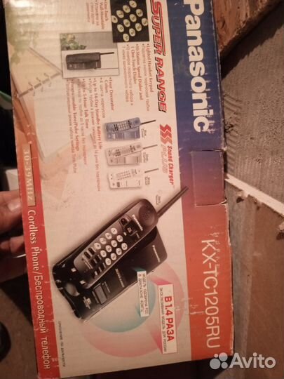 Радиотелефон panasonic kx