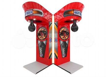 Силомер боксёр груша Rocky Boxer New