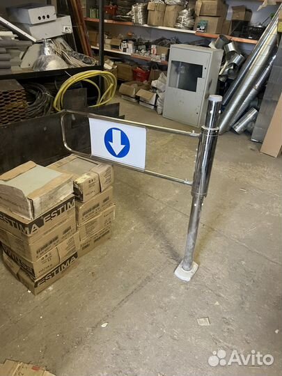 Гидаж, ворота механические поворотные