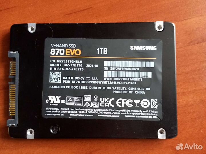SSD samsung Evo