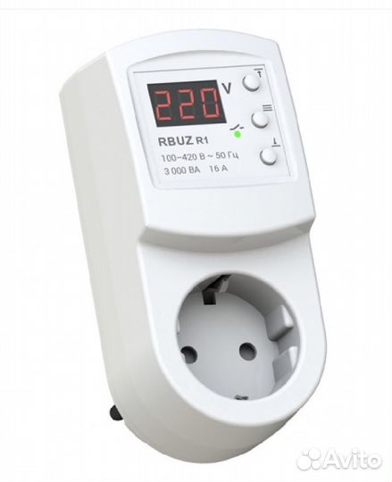 Розеточное реле напряжения