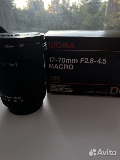 Объектив sigma 17-70mm
