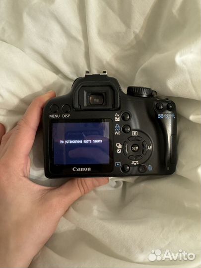 Зеркальный фотоаппарат canon 1000d