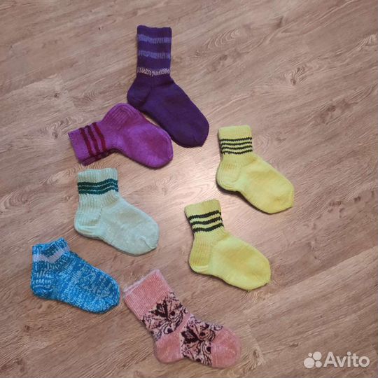 Носки вязаные ручной работы