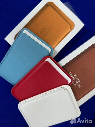 Чехол-бумажник для iPhone MagSafe Leather Wallet