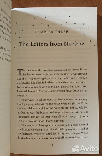 Книга на английском Гарри Поттер и Философский Кам