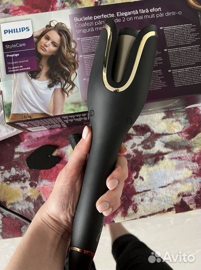 Автоматические щипцы для завивки Philips