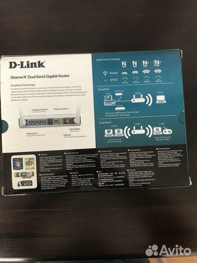 Wifi роутер D-Link Dir-825