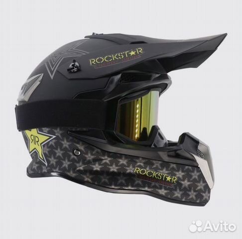 Шлем для мотокросса Rockstar / эндуро