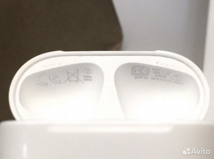 Беспроводные наушники Apple Airpods 2 оригинал