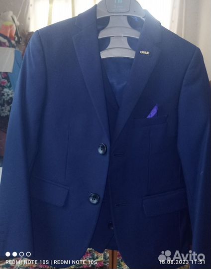 Школьный пиджак и жилет