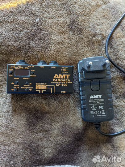 Эмулятор гитарного кабинета AMT Пангея cp-100 с бп