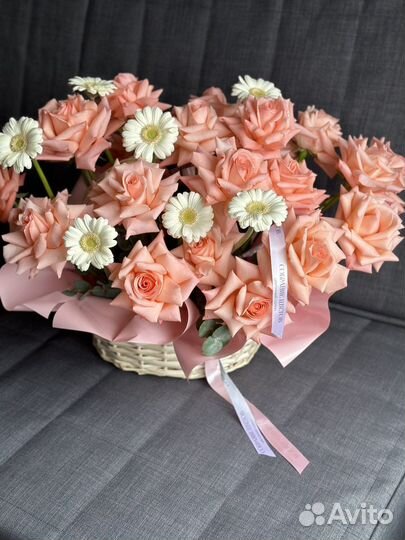 Корзина с цветами