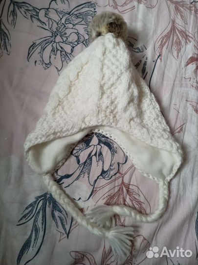 Шапка для девочки 110-128