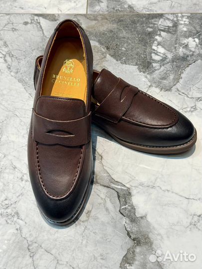 Мужские лоферы brunello cucinelli