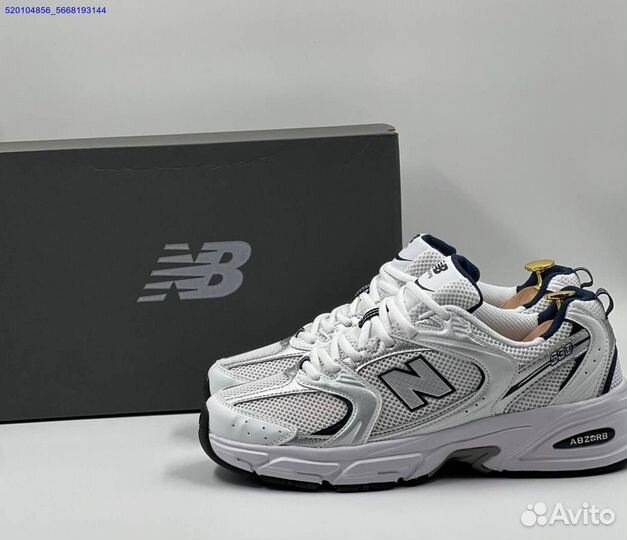 Кроссовки New Balance 530 White (Арт.95223)