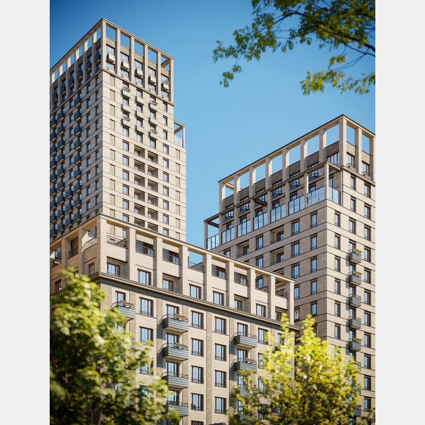 2-к. квартира, 103,8 м², 2/9 эт.