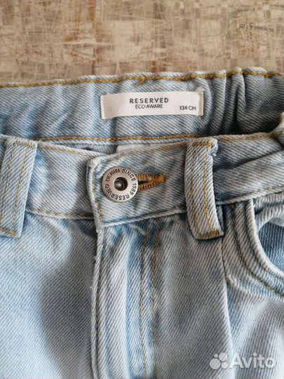 Джинсы reserved 134