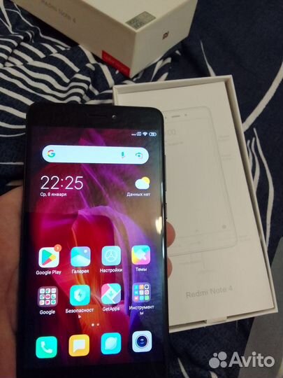 Xiaomi Redmi Note 4, 3/32 ГБ