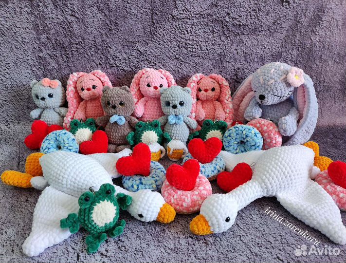 Мягкие игрушки ручной работы