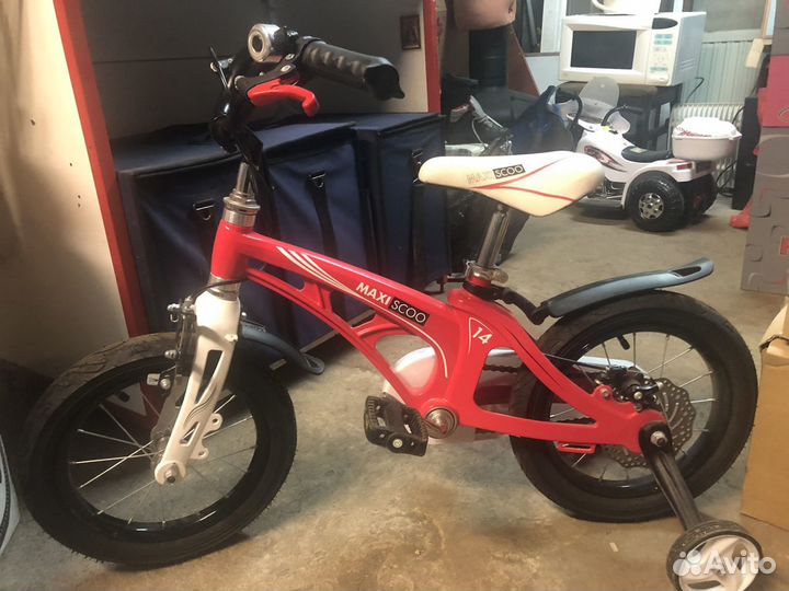 Велосипед детский Maxi scoo 14’’