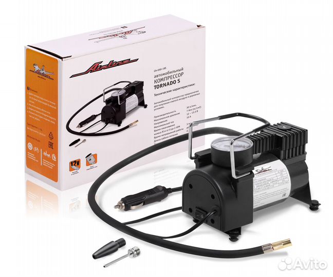 Компрессор для подкачки шин 7атм