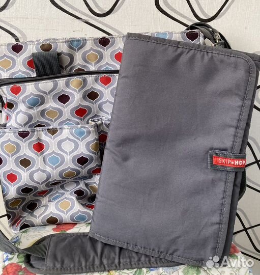 Сумка для мамы на коляску skip HOP