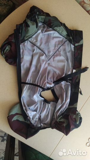 Дождевик для французского бульдога