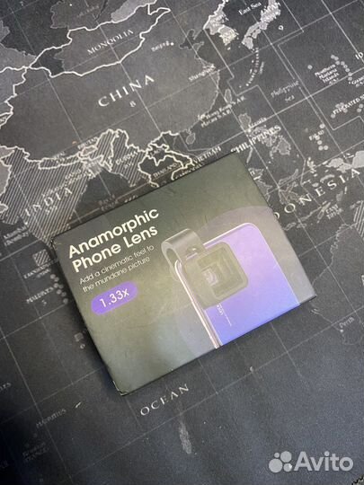 Анаморфный объектив на телефон
