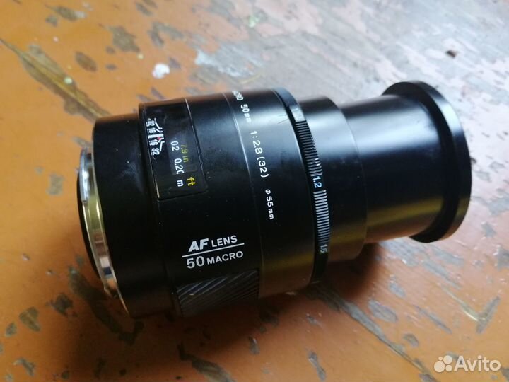 Объектив Минольта AF macro 50mm2.8 Sony A