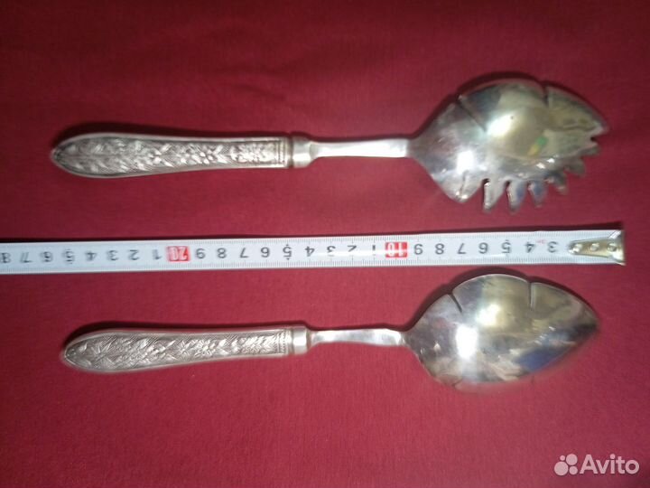 Мельхиоровый набор