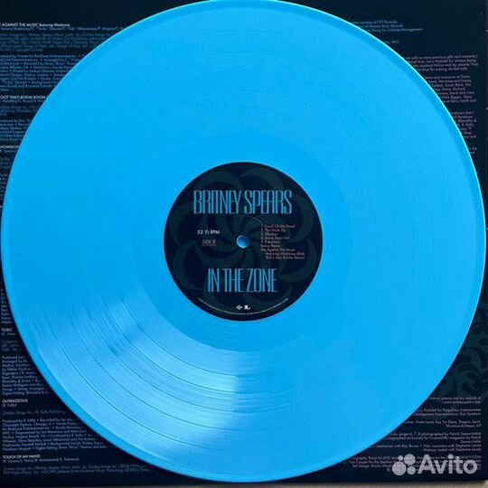 Виниловая пластинка spears britney - In The Zone