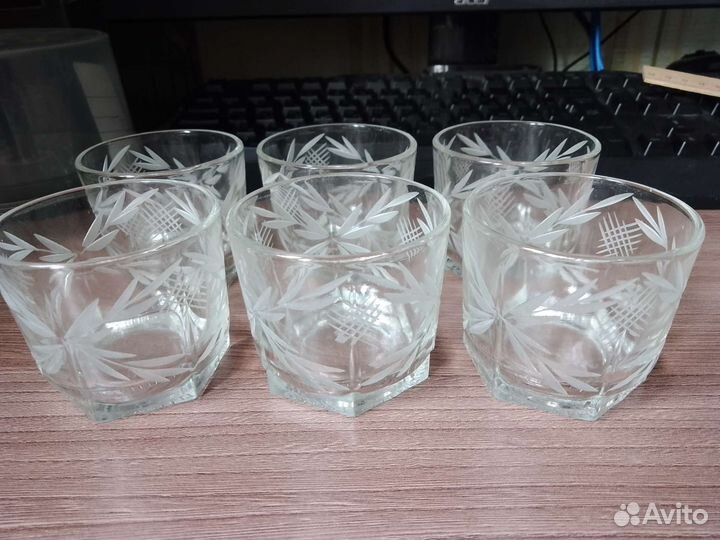 Граненые стопки СССР