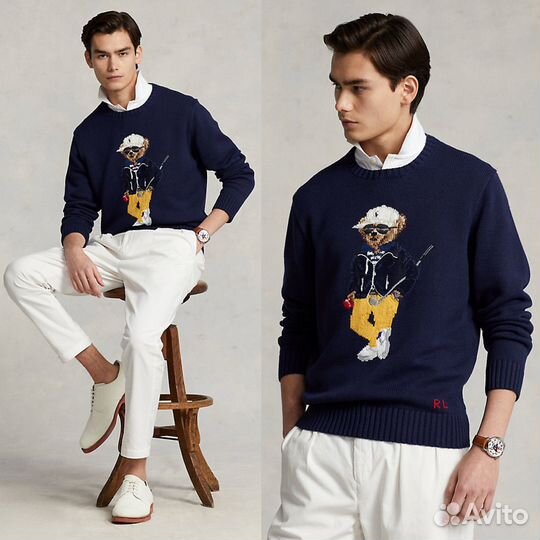 Свитер Polo Bear Ralph Lauren мишка (оригинал)