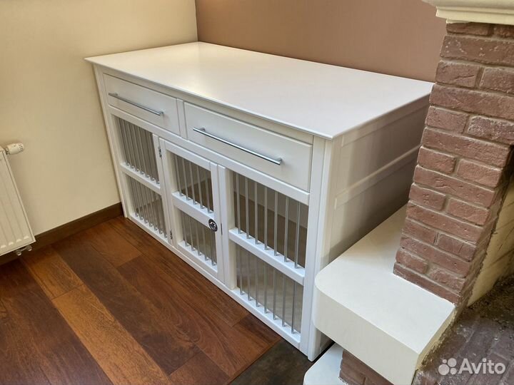 Укрепленный вольер для собак в квартиру 