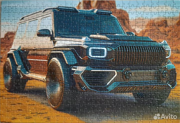 Пазл Hatber Внедорожник 500 деталей