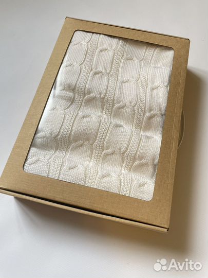 Вязанный плед