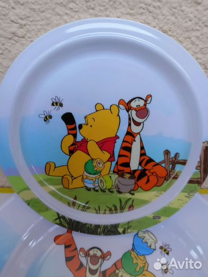 Набор детской посуды Винни Пух Тарелки