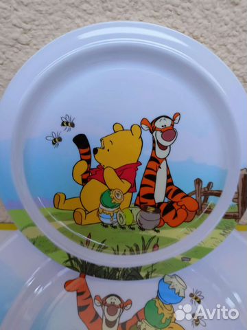 Набор детской посуды Винни Пух Тарелки