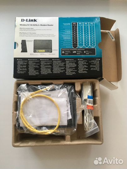 Модем роутер d-link dsl-2640u