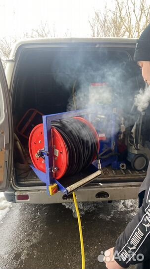 Гидродинамическая прочитска канализации