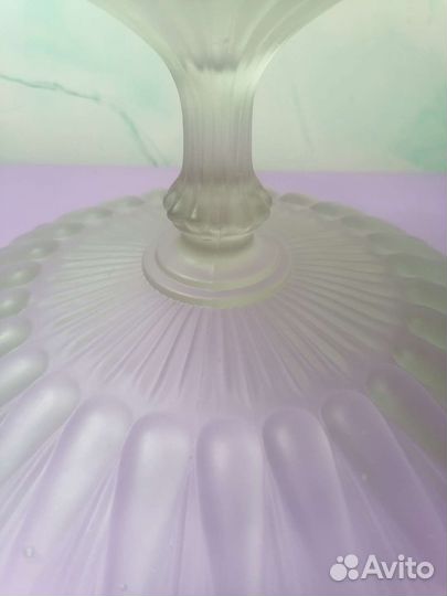 Ваза для фруктов царская на ножке