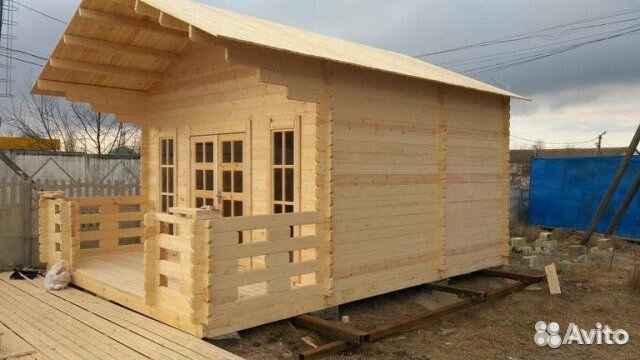 Дачный садовый дом 5000x6000 мм (весна-осень)