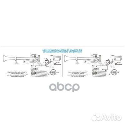 Сигнал звуковой (запчасть) S07601008 Skyway