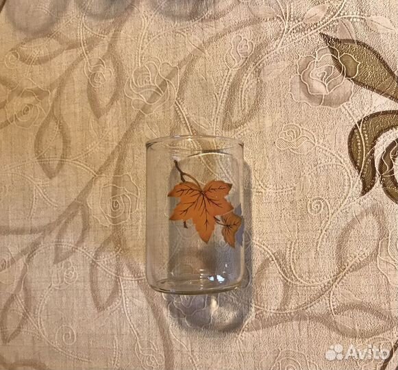 Стопки стеклянные «Кленовые листья»