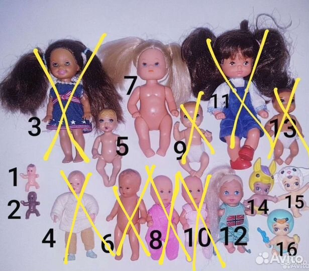 Малыши и микропупсы для Барби