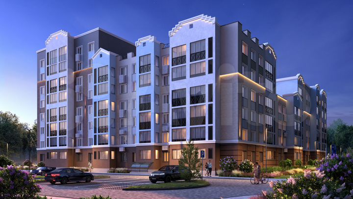 2-к. квартира, 64 м², 4/8 эт.