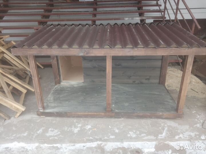 Будка для собаки утепленная