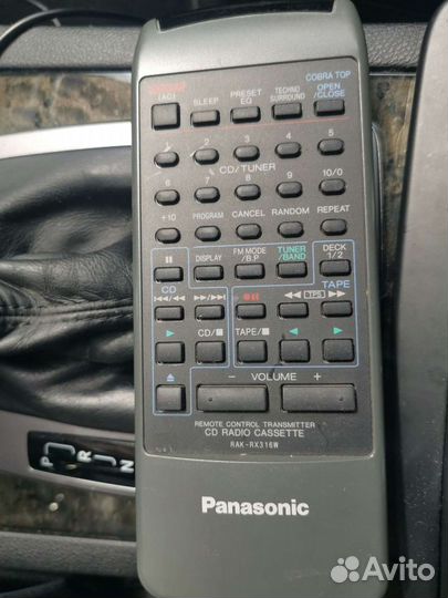 Пульт ду Panasonic cobra rak-rx316w